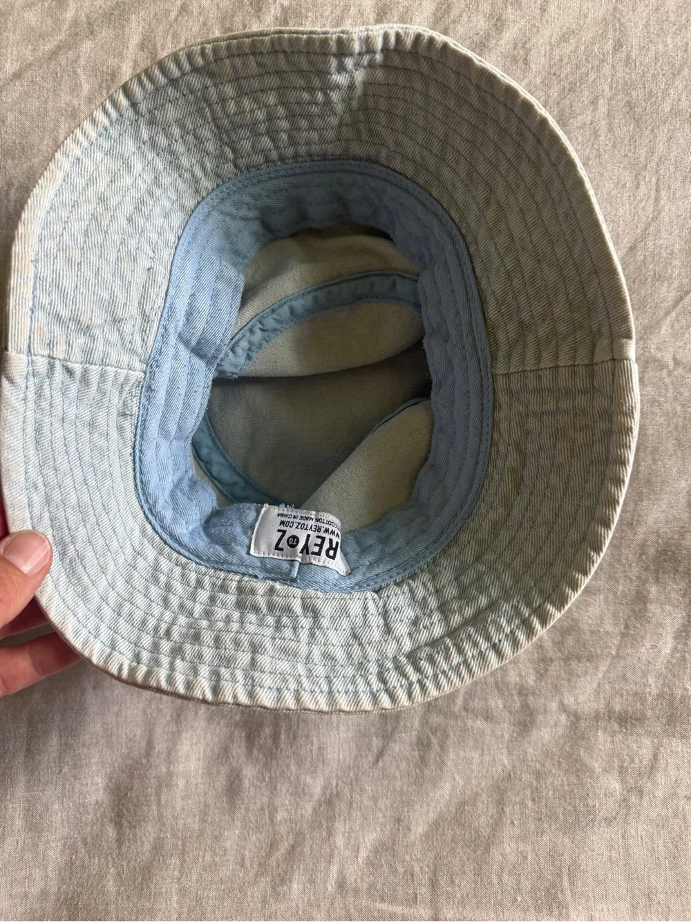 Classic Light Blue Toddler Bucket Hat